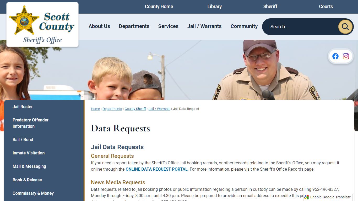 Data Requests | Scott County, MN